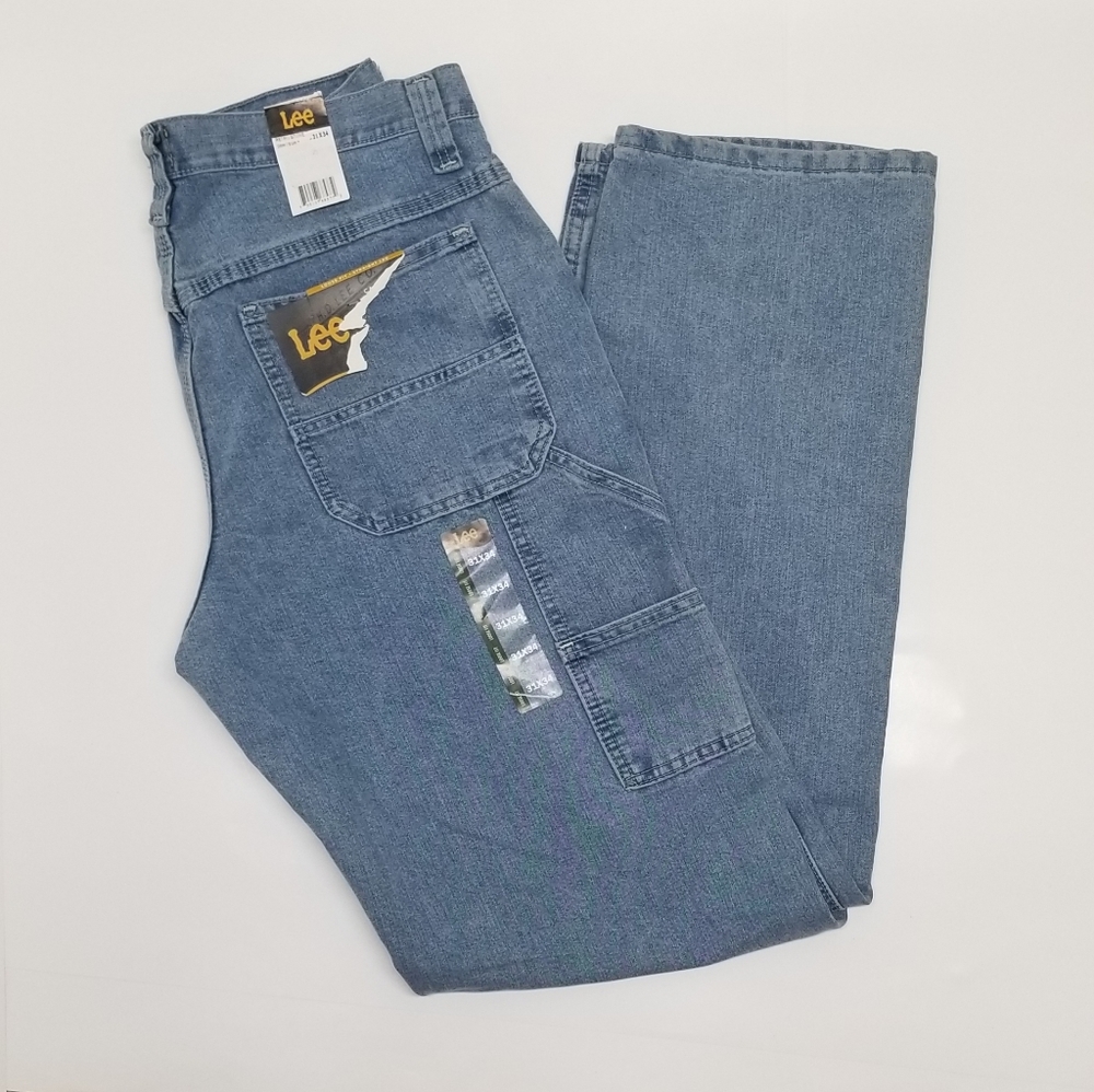 NWT MEN'S LEE CARPENTER JEANS 31 x 34